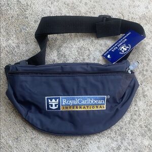 Royal Caribbean Dark Blue Belt Bag new with tags 1990